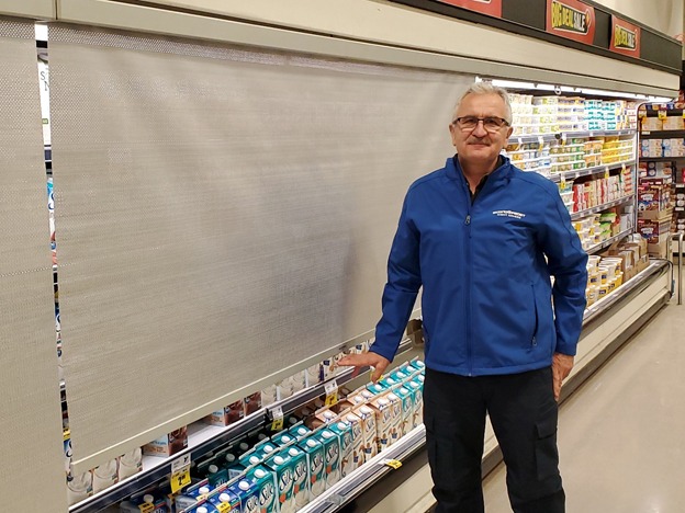 Frozen Food Case Night Covers