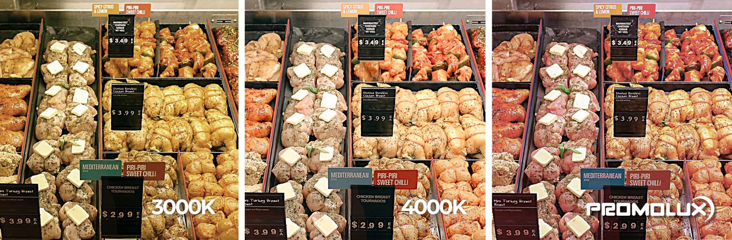 Fresh LED Lighting for Meat Counters